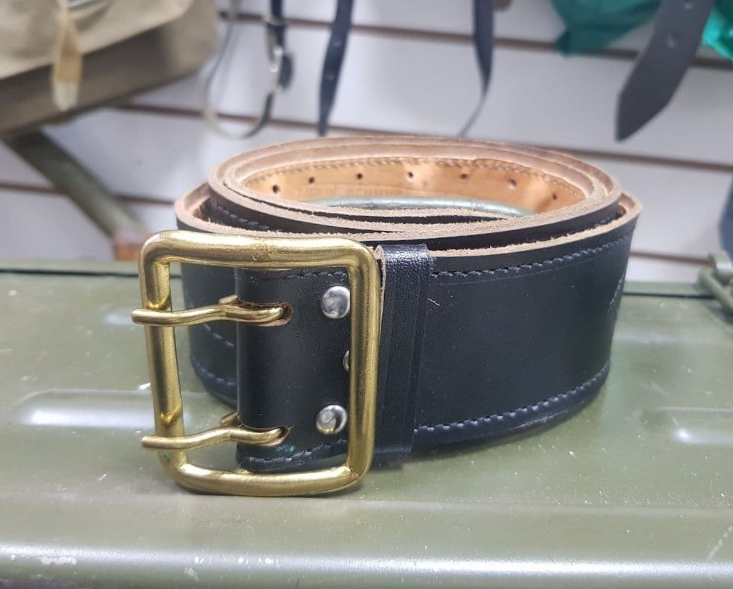 Ремень с кобурой под ПМ ВМФ офицерский кожаный СССР