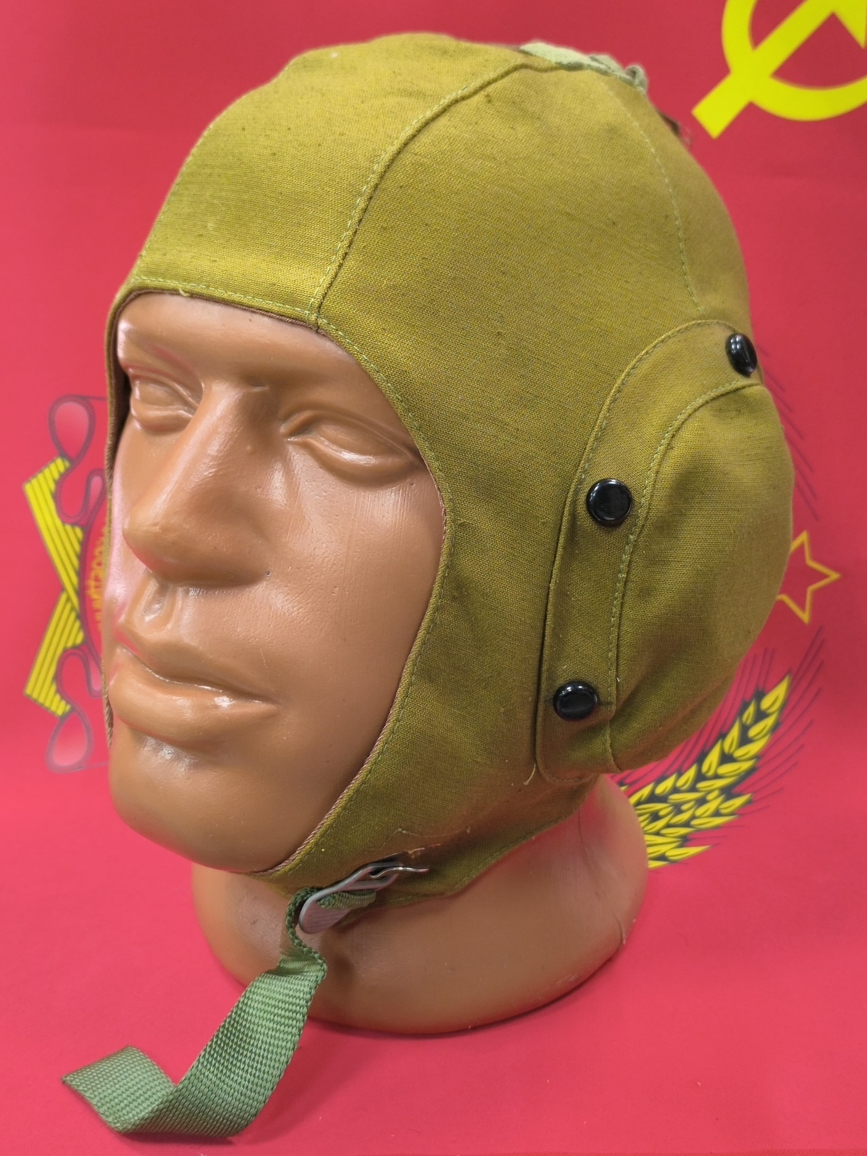 Шлем шумоизоляционный, летний, ШШЛ-78, СССР Шлем шумоизоляционный, летний, ШШЛ-78, СССР