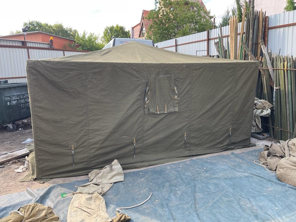 Армейская брезентовая палатка «Гарнизон-12» Армейская брезентовая палатка «Гарнизон-12»