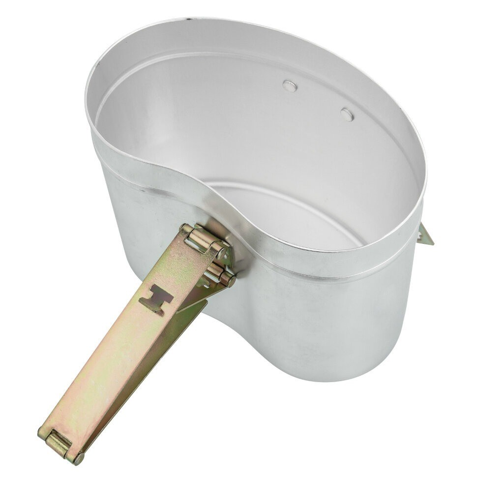 Котелок солдатский комбинированный (новодел), с чехлом, 1000 мл. Котелок солдатский комбинированный (новодел), с чехлом, 1000 мл.